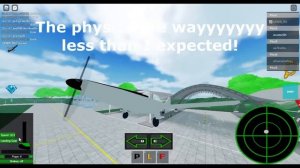 Checking out RO Planes 3 in Roblox