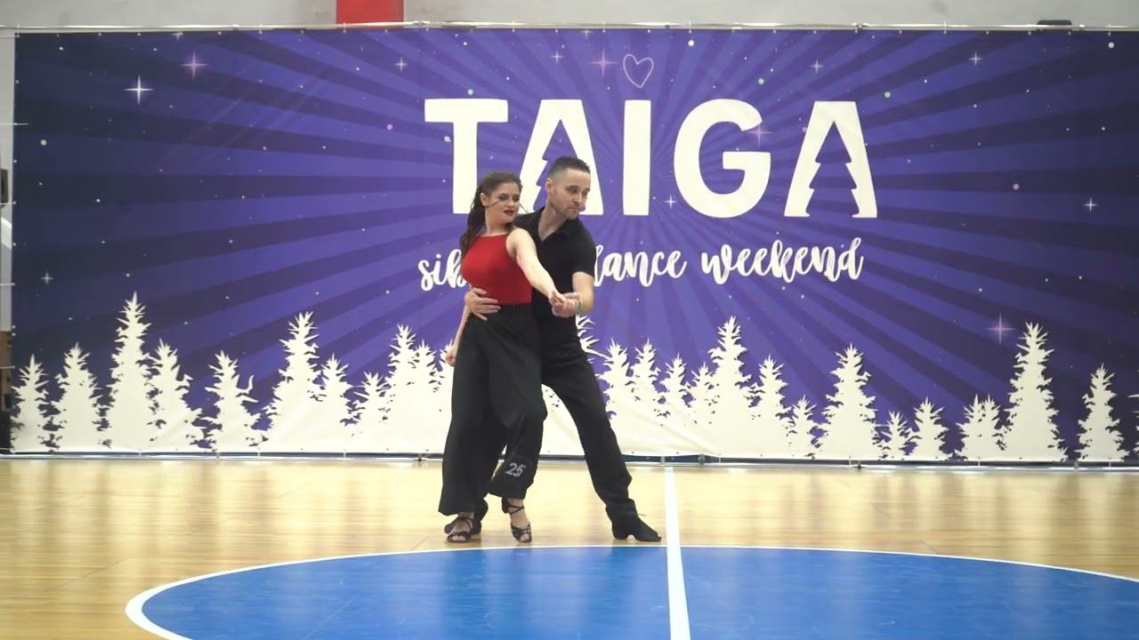 Юлия Кузнецова и Василий Тарасов, финал JnJ Star+Champion, slow, Тайга 2024