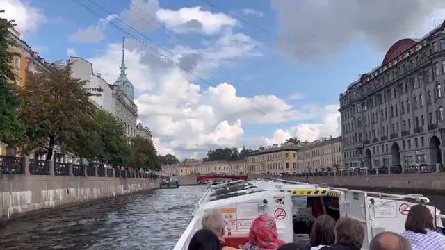 Водная прогулка по рекам и каналам Санкт-Петербурга смотреть онлайн