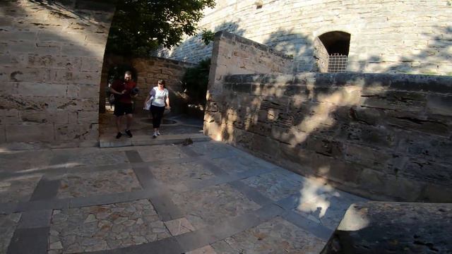 The beautiful Garden of Palma de Mallorca & the Castle 🇪🇸 смотреть онлайн