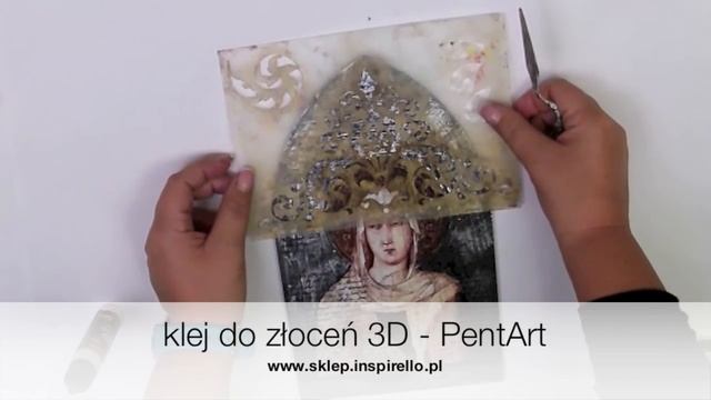 Srebrna ikona decoupage - tutorial  DIY смотреть онлайн