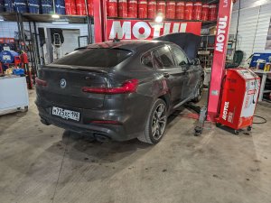 Замена масла в АКПП BMW X4 G02 ZF 8hp75x