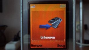 Sony Ericsson W300i incoming call