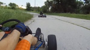Это Картинг. +35 мы на картодроме. АКУ-83 GX390 и CZ 125
