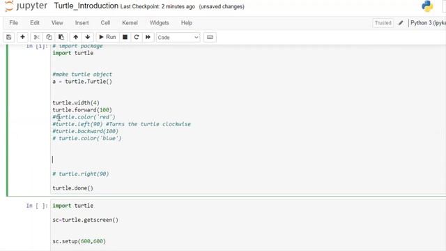 Turtle Python Library | Graphics in python | Draw with python | Python drawing commands