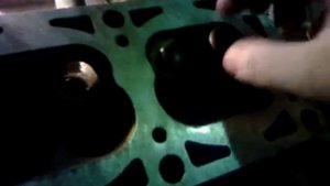 Самое бюджетное зенкование седла перед притиркой клапана