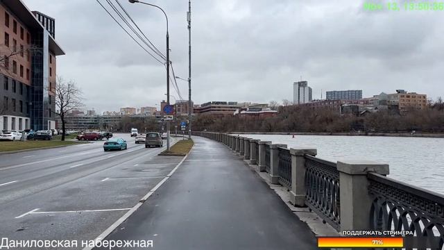 Москва − Нагатинский затон и ЖК Ривер парк, поездка на Аквабусе в центр столицы