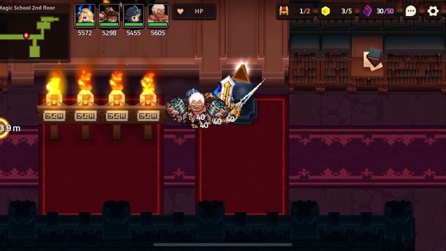 Guardian Tales: World 3-2 Walkthrough   Guide on how to 3-star and unlock Classroom D