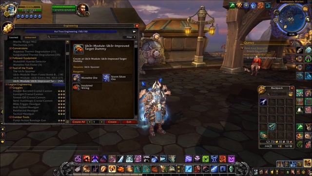 WoW Guide - The Ub3r-Spanner - Engineering, Tools of the Trade