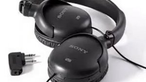 Sony MDRNC8 BLK Black NC8 Folding Noise Canceling Stereo Headphones