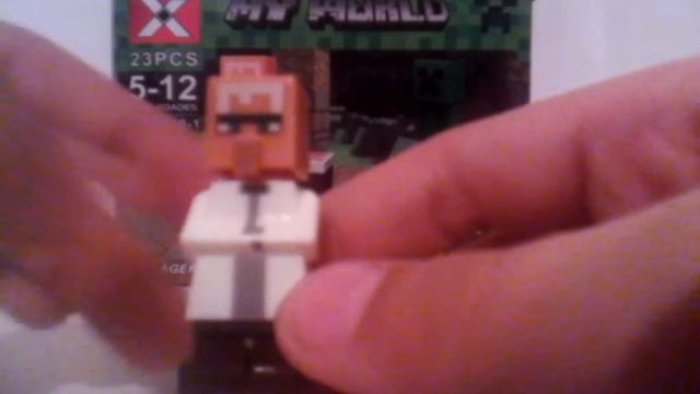 Обзор лего майнкрафт житель и крипа смотреть онлайн