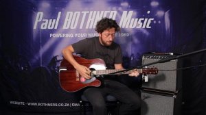 Fender CD60-SCE All-Mahogany - Stage Ready!