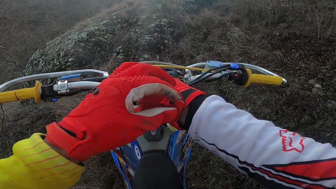 Крым эндуро.Тренировка возле дома смотреть онлайн