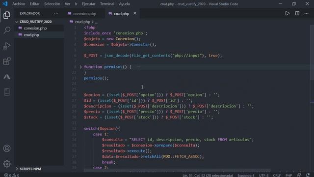 CRUD - Vue.Js - Vuetify - PHP - MySQL смотреть онлайн