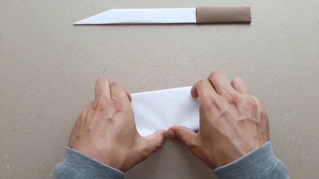 KAĞITTAN KILIFLI BIÇAK YAPIMI - ( How to Make a Paper Knife ) смотреть онлайн
