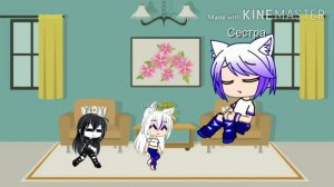 щекотка своей сестры /cat, Tickle /