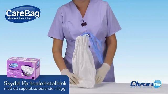 Гигиенический пакет для горшков и кресел туалетов Carebag Commode Liner смотреть онлайн