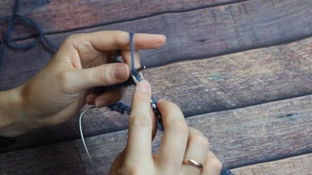 Снуд спицами за два вечера / Как связать снуд