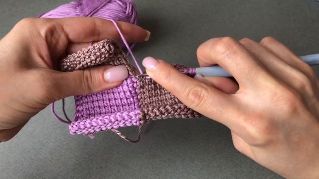 ? ВЯЖЕМ ПЛЕД крючком ИЗ ОСТАТКОВ пряжи?