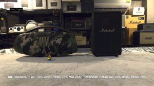 JBL Boombox 3 vs Marshall Tufton