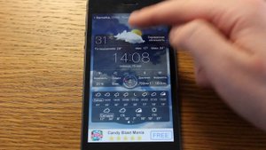 Виджет на iOS или обзор приложения "Погода Live"
