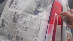 Ford focus C-Max - Тонировка баллончиком - задних фанарей.