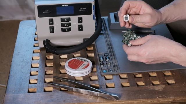 Паяльная станция Atten ST-862D с Aliexpress