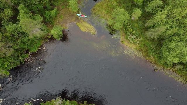 Карелия 2022 видео с дрона 4 сплав на Викинге смотреть онлайн