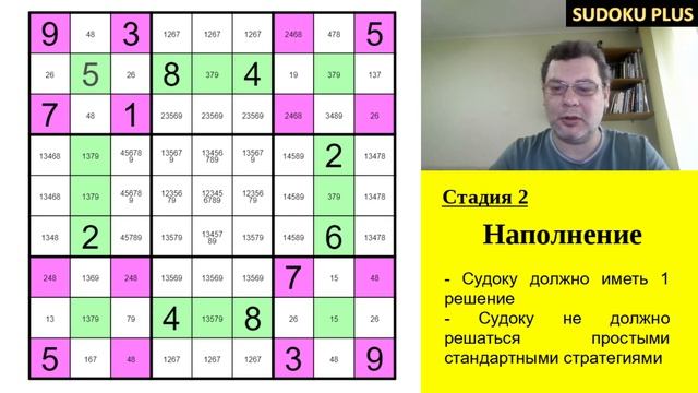 Как я составил свое первое классическое судоку. смотреть онлайн