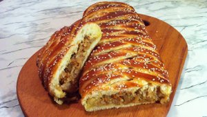 Пирог с капустой.Кулебяка.