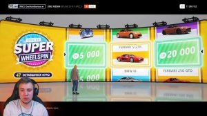 Forza Horizon 4 - РУЛЕТКА НА 105 СУПЕР И 51 ОБЫЧНЫХ ВИЛСПИНОВ!?