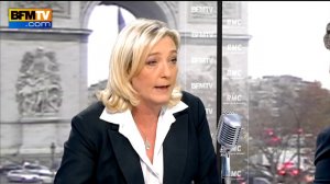 Marine Le Pen sur BFM