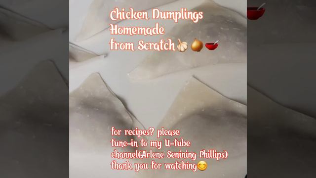 Chicken Dumplings with Ginger Ale dipping sauce🧄🧅🥡 смотреть онлайн