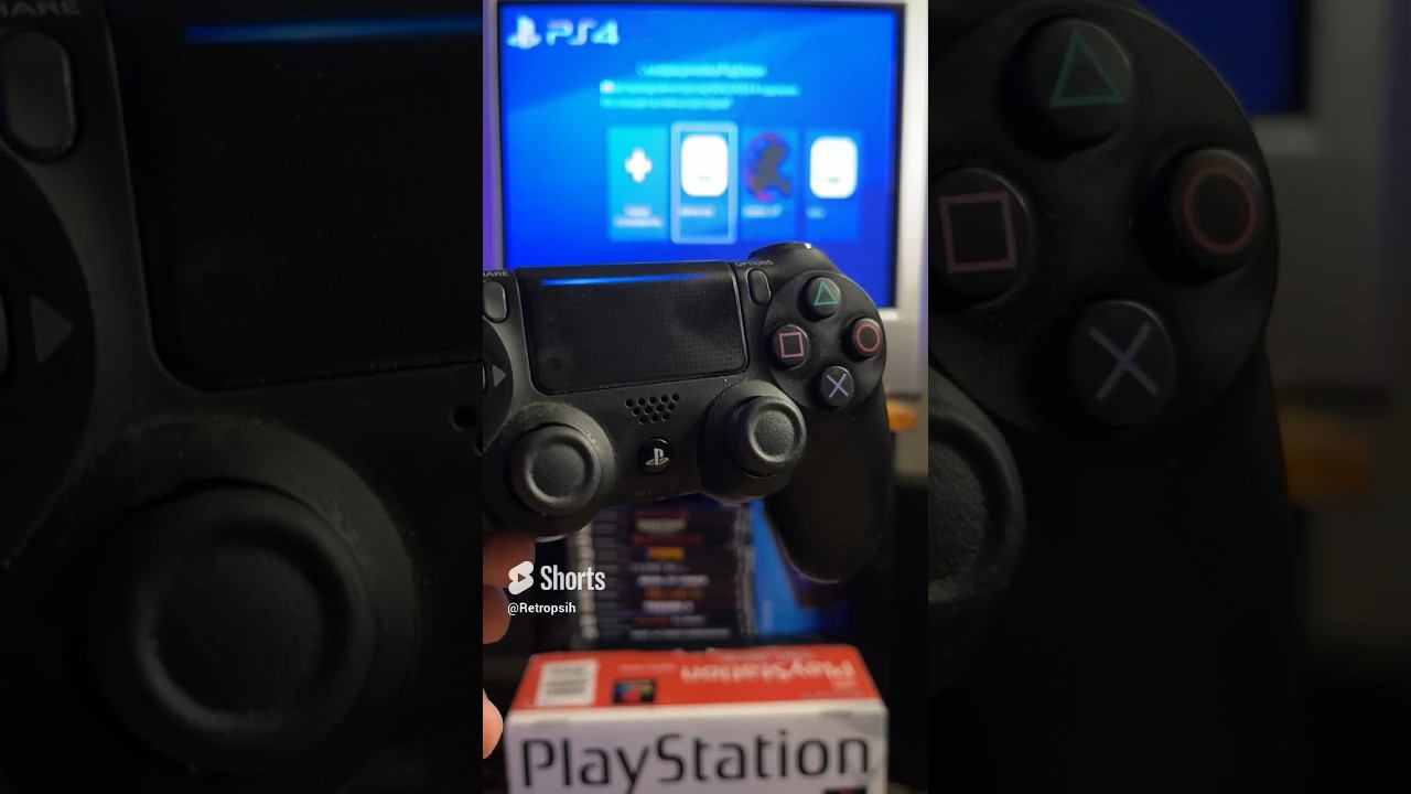 ps4 и старый телевизор #ps4 #playstation #experiment смотреть онлайн