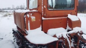 Трактор Гусеничный ВТЗ  ДТ-75 экспресс-обзор от Николая Нарватова