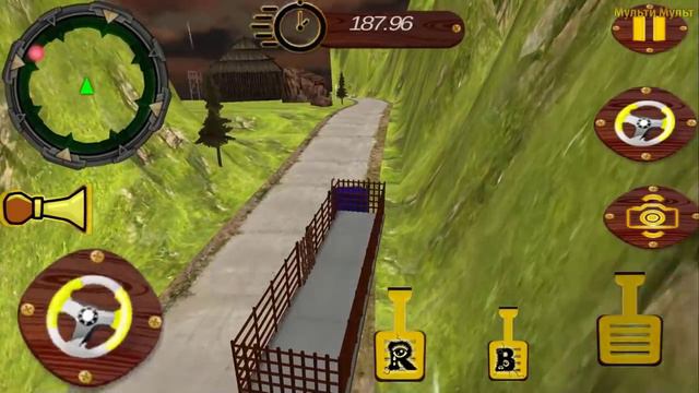 Zoo Animals Transport - Off-road Animal Cargo Truck Simulator - Best Android GamePlay смотреть онлайн