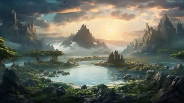 Worlds - Beautiful Epic Fantasy Music - Emotional Ambient for Focus, Study and Reading смотреть онлайн