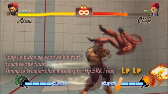 Akuma's FADC Combo Guide, Tutorial - Street Fighter 4 смотреть онлайн
