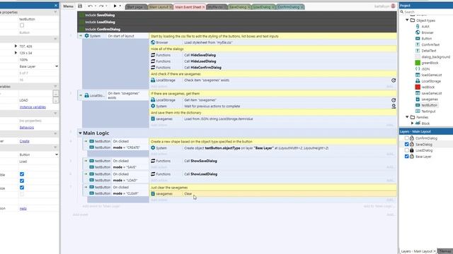 Construct 3 Tutorial : Creating a generic save/load system смотреть онлайн
