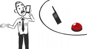 Действия работника охраны при обнаружении вооруженного злоумышленника на территории