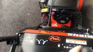 Ariens 724 Start-up