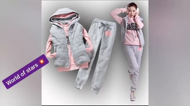 Новый Модный женский костюм осень-зима / женские спортивные костюмы 👚☺💕   New Fashion Women 🤗