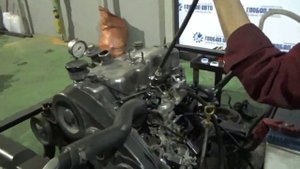 Тест компрессии D4BH 2335075 Starex с механическим ТНВД
