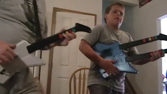 Rockband double-neck Gibson Xplorer video 2 Rush Limelight смотреть онлайн