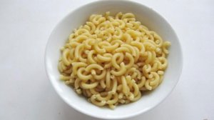 Молочный суп с макаронами рожки
