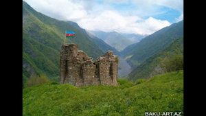 Азербайджан! Горное место!ГОРОД  ГАХ! ПРИРОДА! КРАСОТА