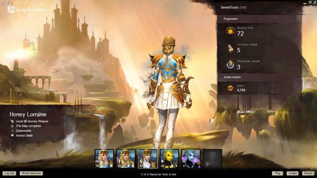 Guild Wars 2 My main characters