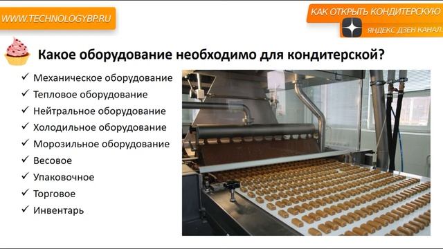 Открыть кондитерскую. Какое оборудование нужно для кондитерской.