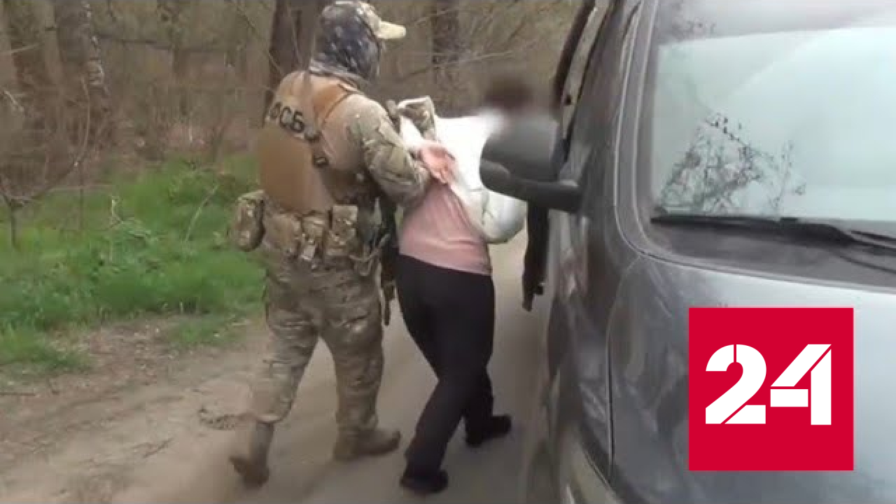 Задержание украинских диверсантов сняли на видео - Россия 24