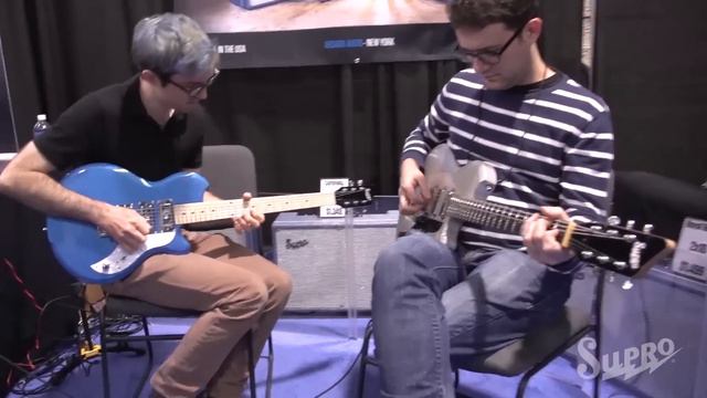 Supro Royal Reverb Guitar Amplifier at Winter NAMM 2015 - Sweetwater Sound смотреть онлайн